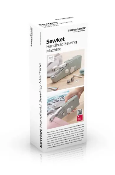InnovaGoods Portable Travel Handheld Sewing Machine Sewket