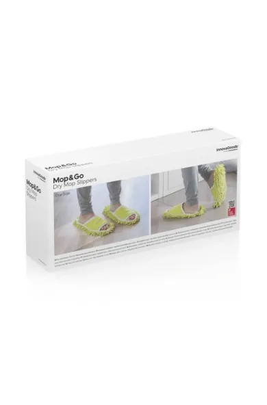 InnovaGoods Dry Mop Slippers Mop&Go