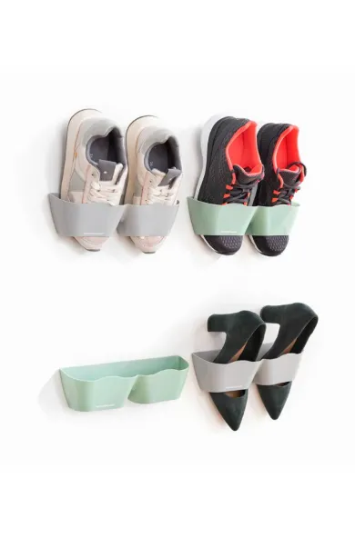 InnovaGoods Adhesive Shoe Holders Shohold InnovaGoods Pack Of 4 Units
