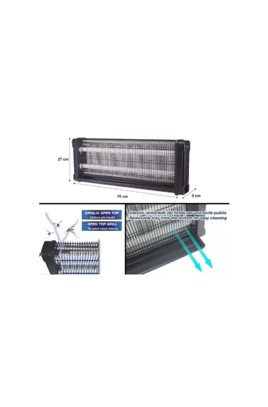 Beper Insect Killer Lamp With Remote Control - 40 W