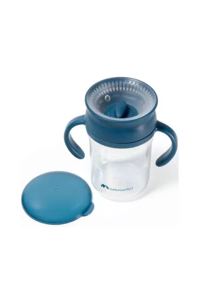 Bebe Confort Anti-leak 360° cup 280ml 6M+ - Blue