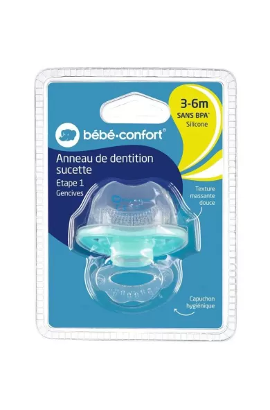 Bebe Confort Teething Soother Stage 1 Mineral Blue