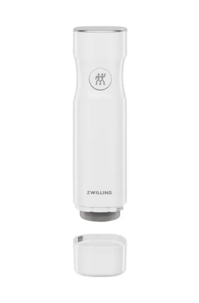 Zwilling Vacuum pump with charging cap - White