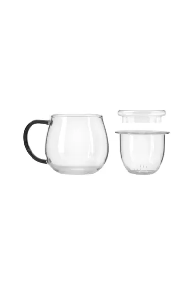 Vialli Bolla GLASS WITH GLASS INFUSER - 400ML 