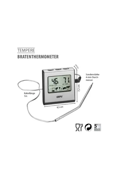 Gefu Digital Roasting Thermometer TEMPERE