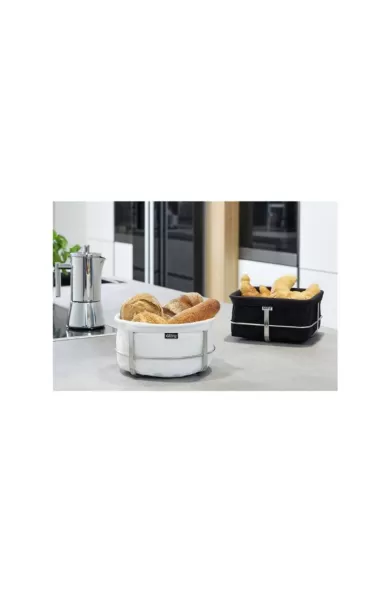 Gefu Bread Basket BRUNCH round - white