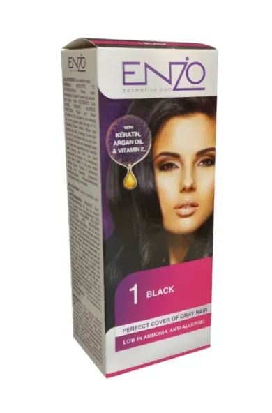 Enzo Hair Color Women - Black 1