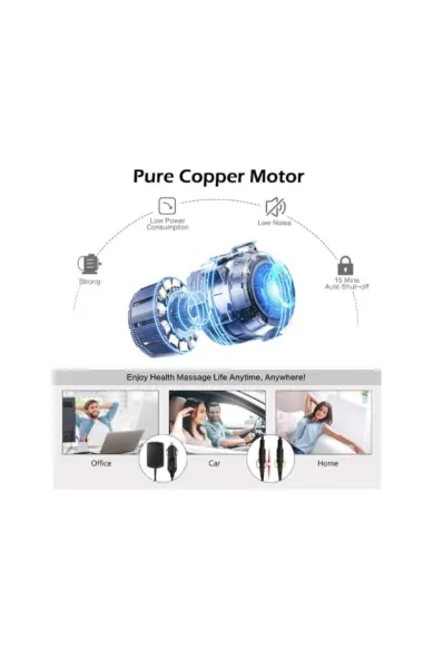 Carevas Pillow Body Massage with Heating and Kneading Function