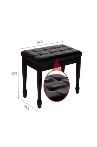 Top Piano Bench - M462BK (Black)