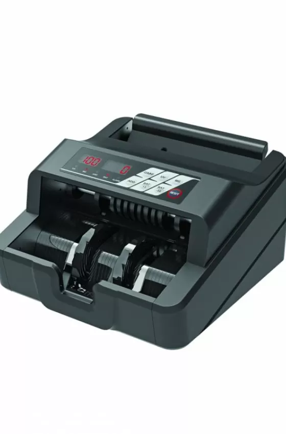Conqueror Money Counter with Counterfeit Alarm and UV/MG Detection