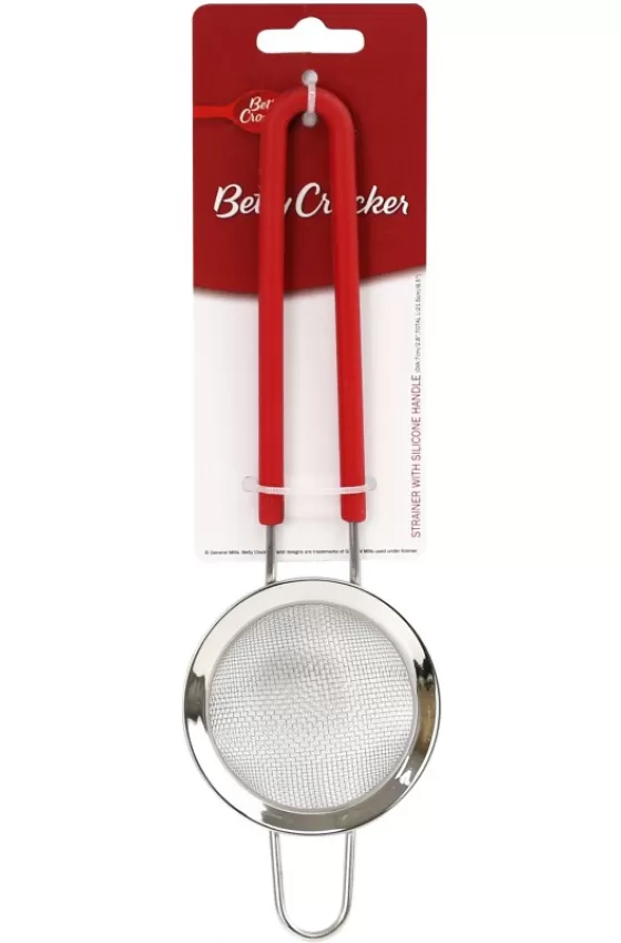 Betty Crocker Tea Strainer With Silicone Handle