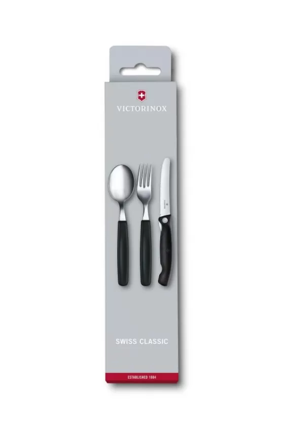Victorinox Swiss Classic Paring Knife, Fork and Spoon Set