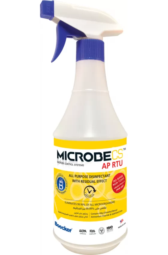 Boecker Microbecs All Purpose Professional Disinfectants - Sprayer 1L