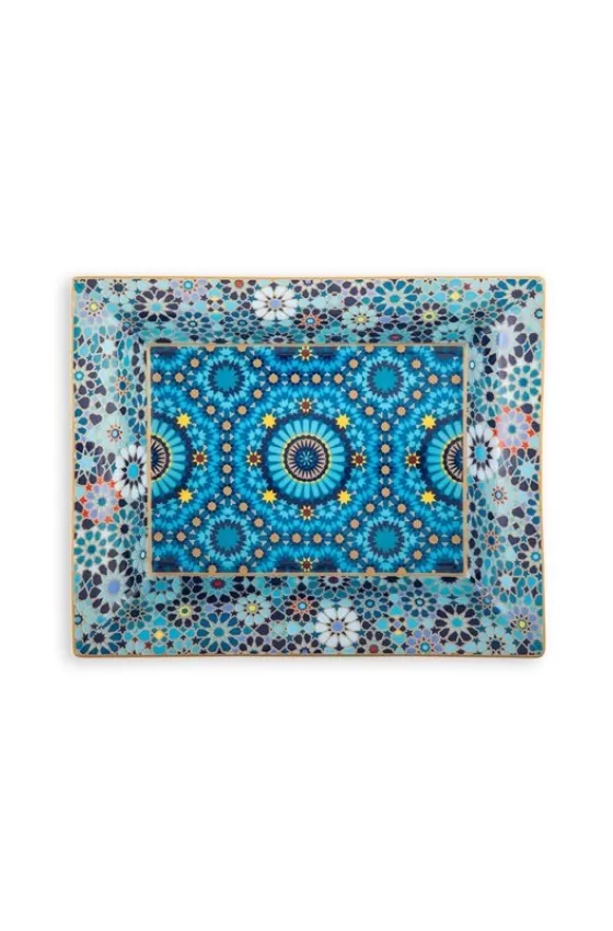 Images d'Orient Porcelain Change Tray Moucharabieh Blue