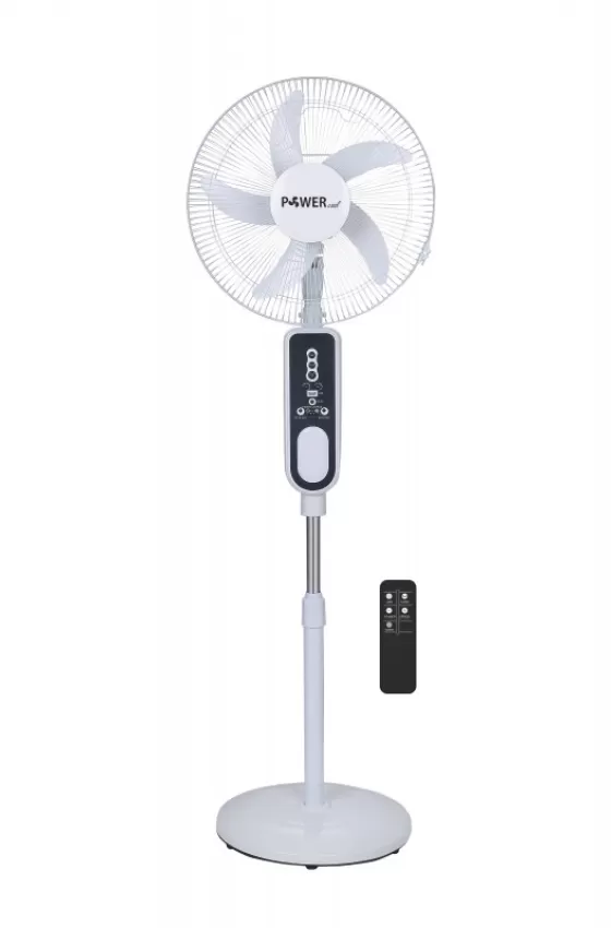Powercool Rechargeable Stand Fan With Remote Control