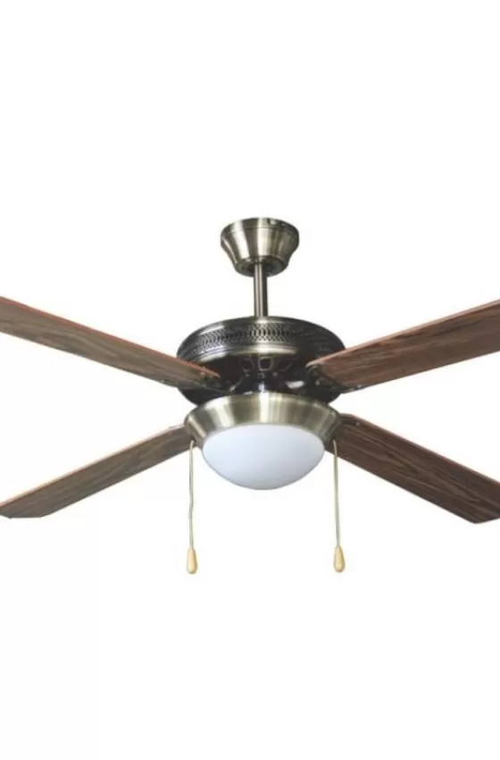 Wave Ceiling Fan With 1 Light