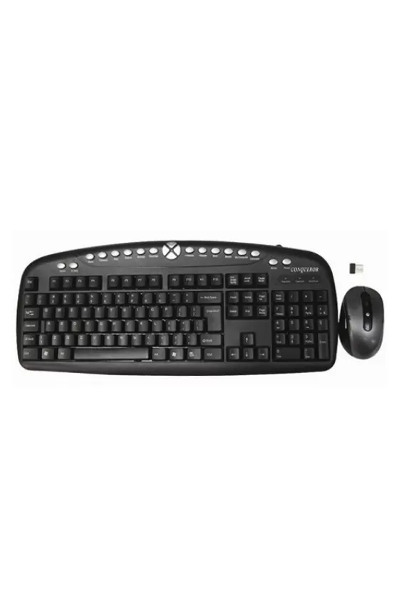 Conqueror Wireless Keyboard with Mouse