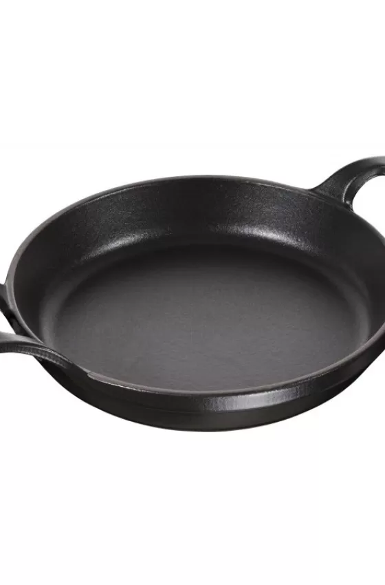 Staub Cast Iron Oven Dish Black Round - 20cm