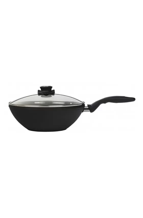 Swiss Diamond wokpan with Lid 28 cm