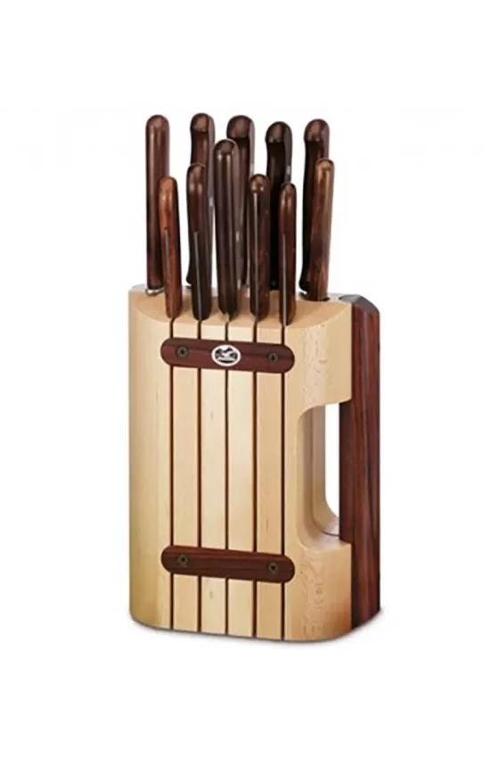 Victorinox ROSEWOOD CUTLERY BLOCK SET 11 PIECES