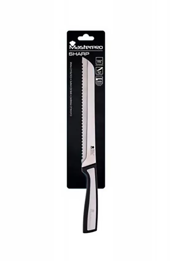 MasterPro Bread Knife Stainless Steel Sharp