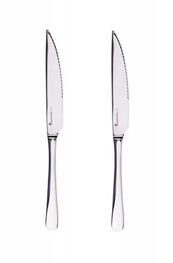 MasterPro Set 2 Pcs Steak Knife Stainless Steel Shiny Foodies