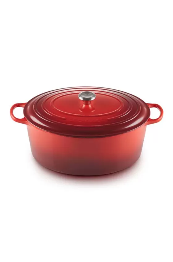 Le Creuset Cast Iron Cocotte Oval Evolution Red - 40cm
