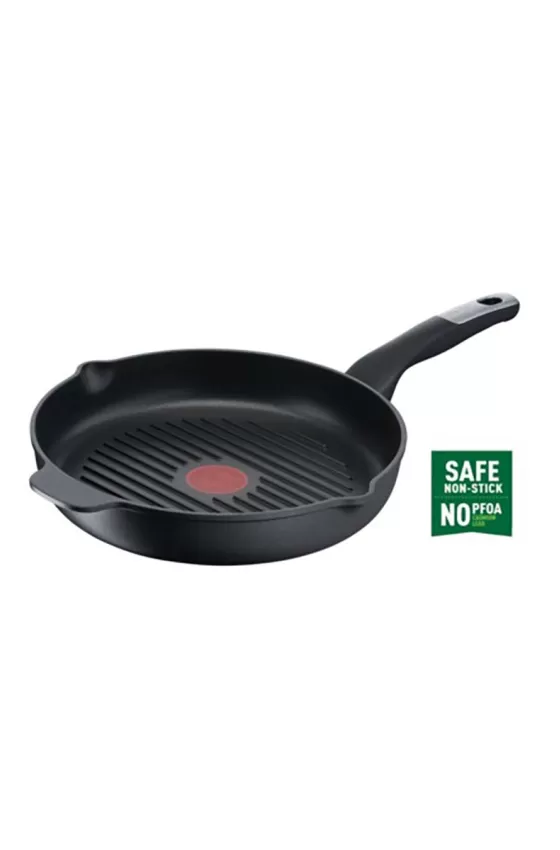 Tefal G6 Unlimited Round Grillpan Cast Aluminum 26 cm