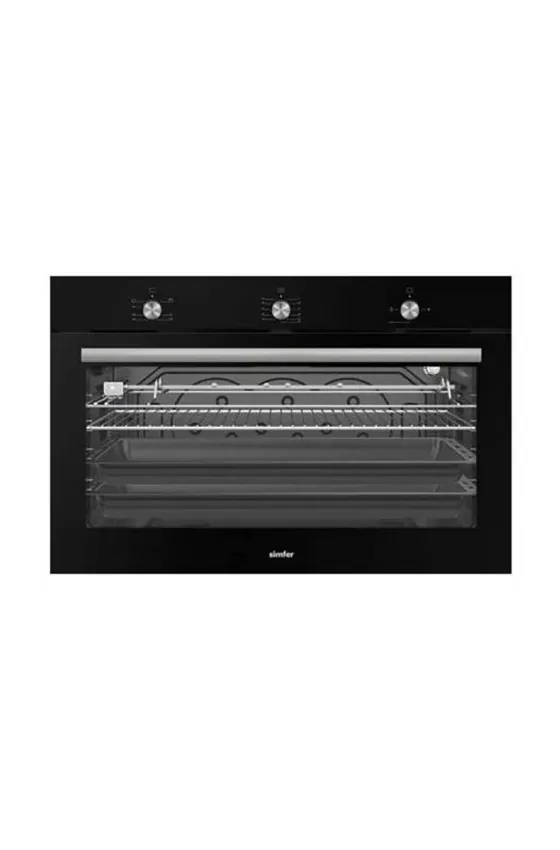 Simfer Built-in Gas Oven with Safety & Mechanical Timer - 90cm