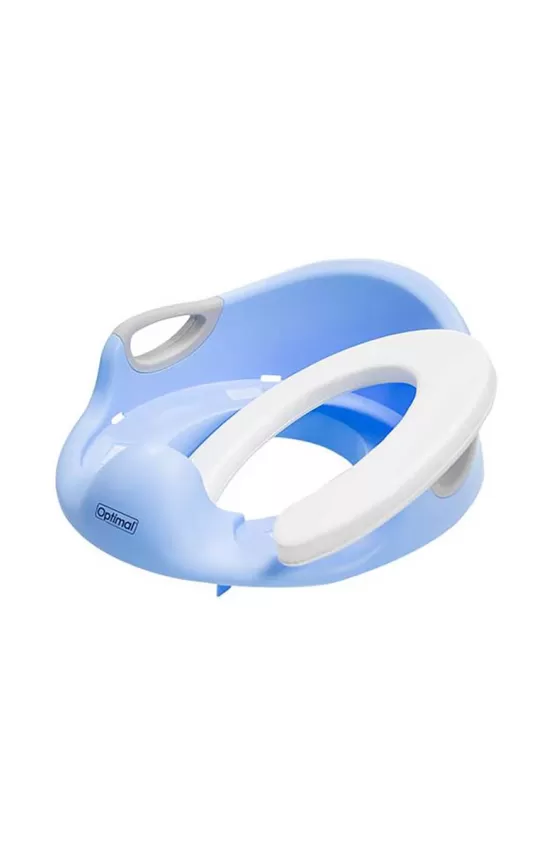 Optimal Soft Potty Seat with Handle - Blue