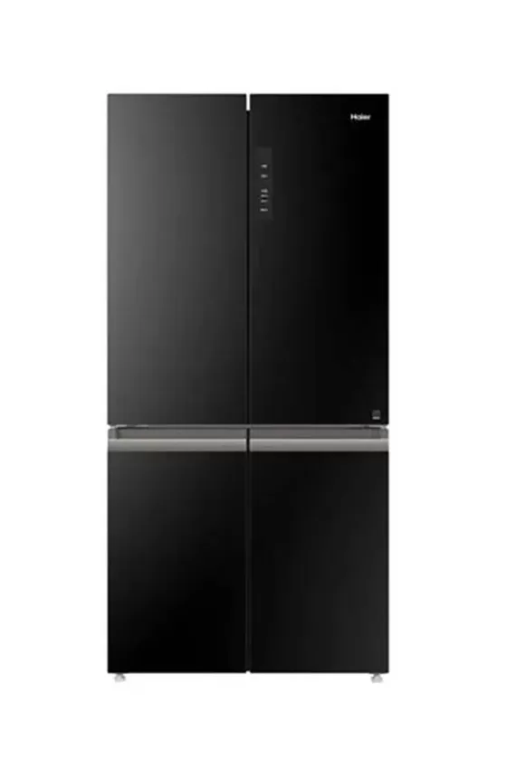 Haier No Frost 4 Doors Refrigerator Inverter - Black Glass