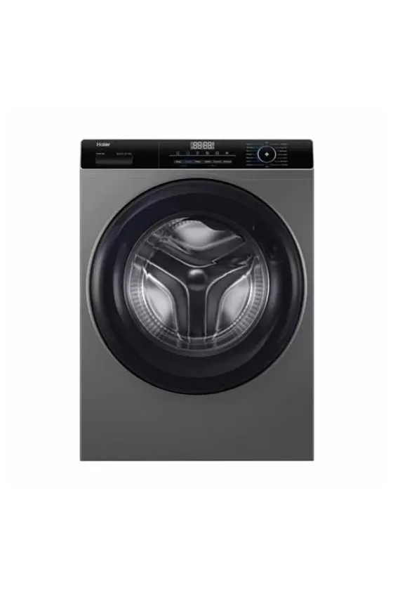 Haier Washing Machine Inverter 8KG - Silver