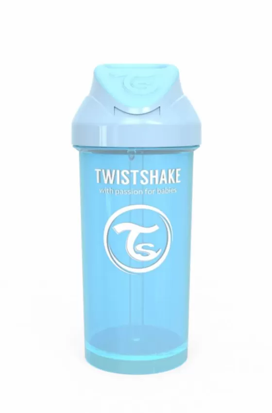 Twistshake Straw Sippy Cup 360ml - Pastel Blue