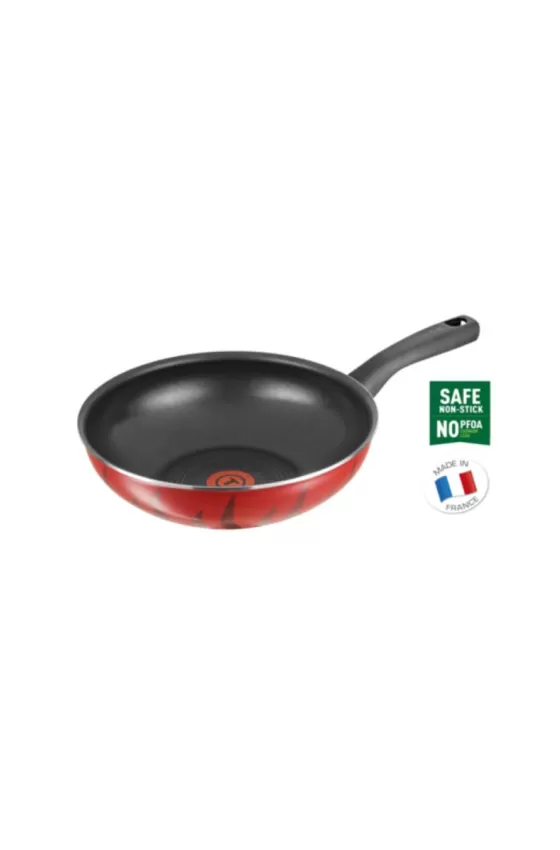 Tefal Frying Pan Tempo Flame Wokpan - 26cm 