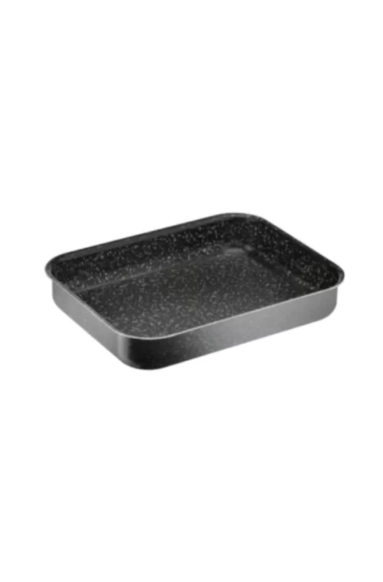 TEFAL Black Stone Rectangular Oven Dish - 22x29cm
