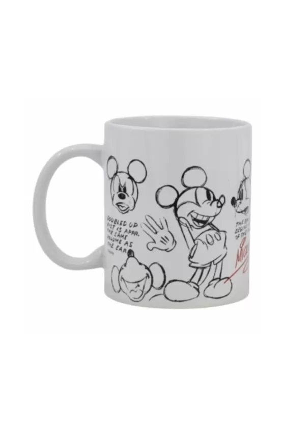 Disney Young Adult Ceramic Mug 11 Oz In Gift Box - Mickey Mouse Vintage