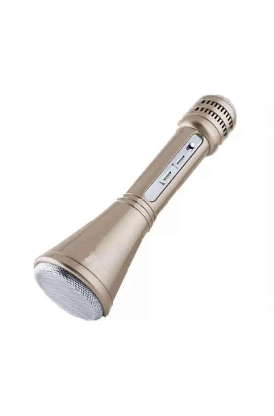 Sansui Speaker with Microphone Wireless Bluetooth Portable for Karaoke