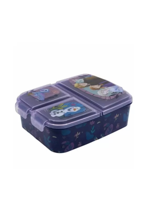 Disney Multi Compartment Sandwich Box - Frozen Trust The Journey