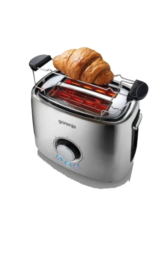 Gorenje Toaster 2 Slices 1000W Stainless Steel