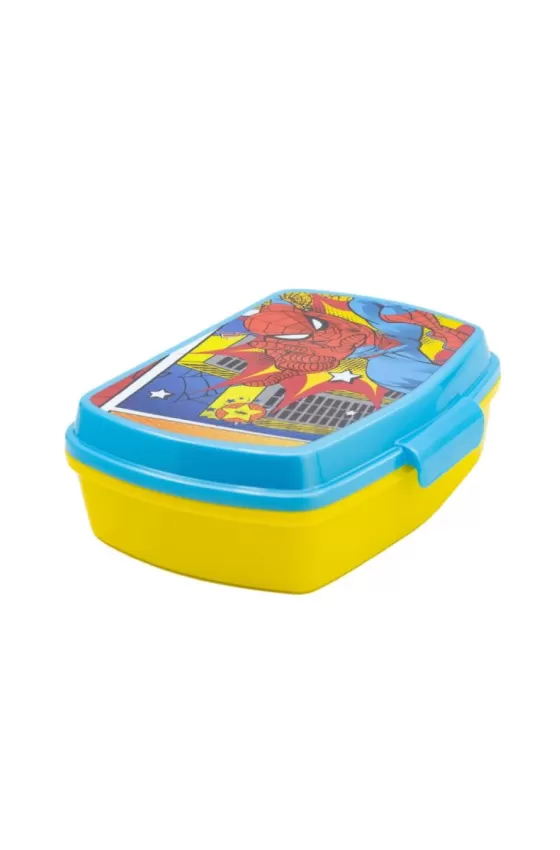 Disney Funny Sandwich Box - Spiderman Midnight Flyer