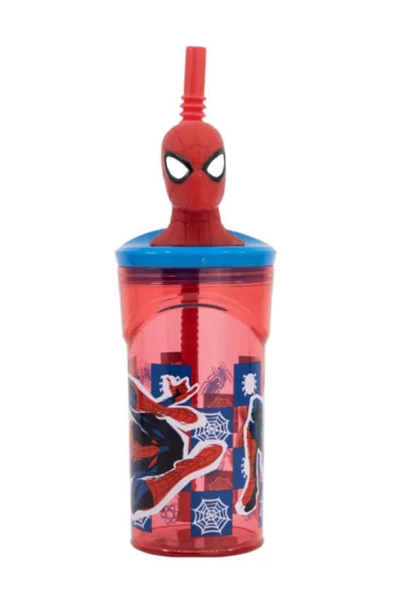 Disney 3D Figurine Tumbler 360ml - Spiderman Arachnid Grid