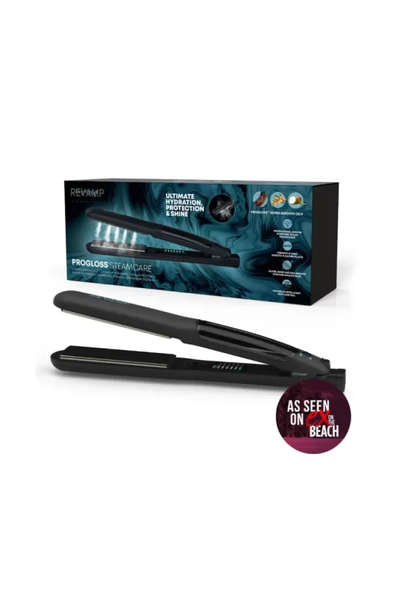 Revamp Progloss Steamcare Ceramic Hair Straightener