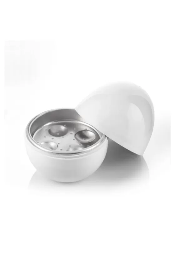 InnovaGoods Microwave Egg Boiler With Recipe Booklet Boilegg