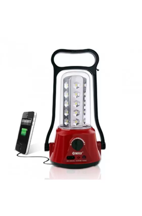 Gway Emergency LED Light Rechargeable Wall Mounted