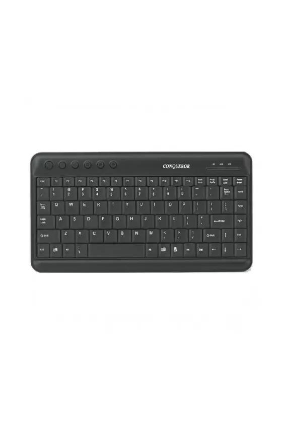 Conqueror Mini Keyboard Wired With USB & PS2