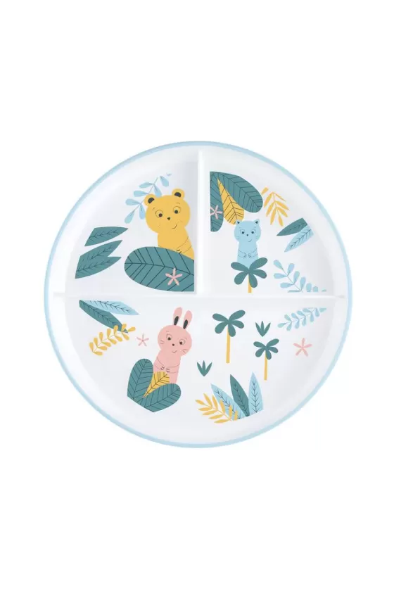 Bebe Confort Learning plate with compartments Little buddies