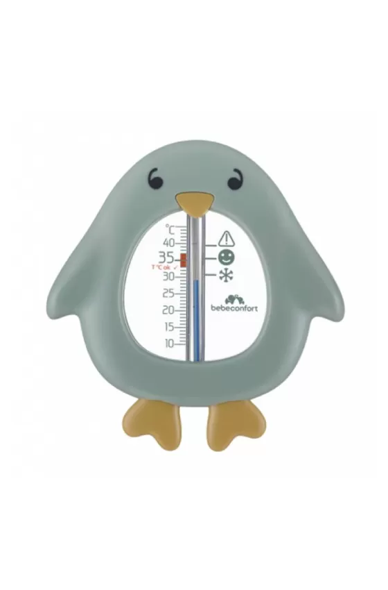 Bebe Confort Penguin Bath Thermometer - Lovely Donkey Green