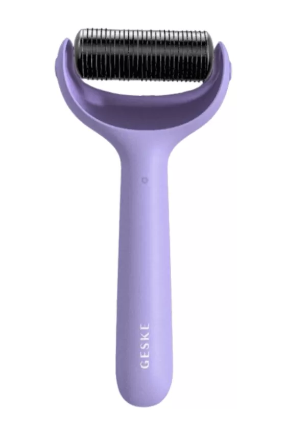 Geske MicroNeedle Face & Body Roller | 9 in 1 - Purple