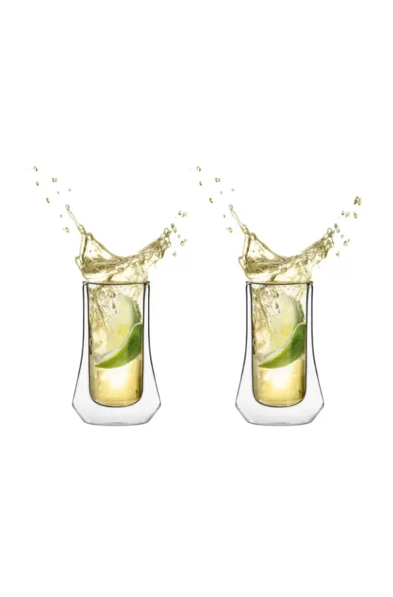 Vialli 2 shot glasses with double wall Soho - 60ml