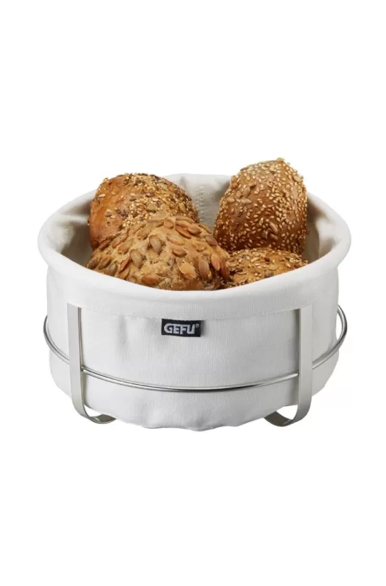 Gefu Bread Basket BRUNCH round - white